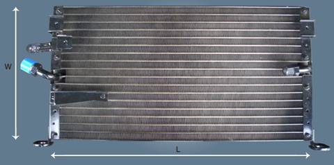 serpentine type condenser