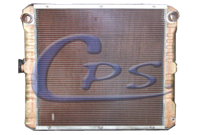 copper radiator core with brass tanks