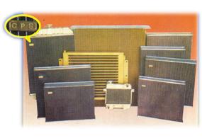 copper and brass radiator core